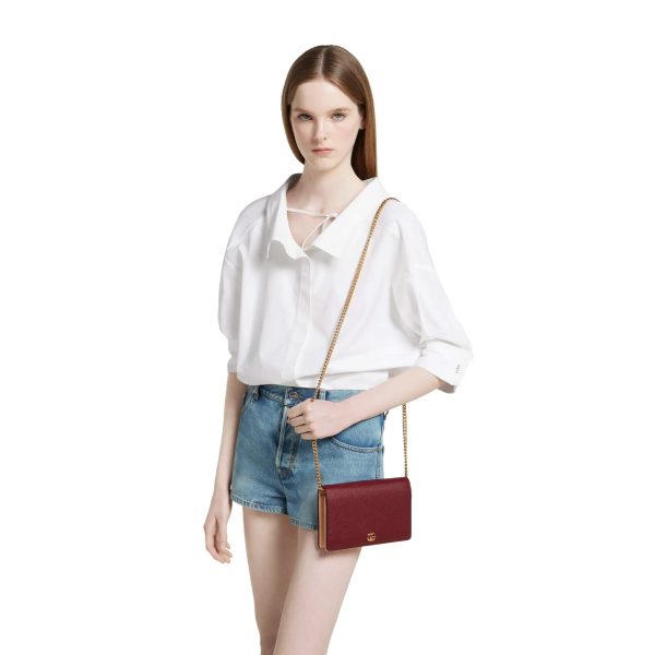 Gucci GG Marmont Wallet On Chain - Image 8
