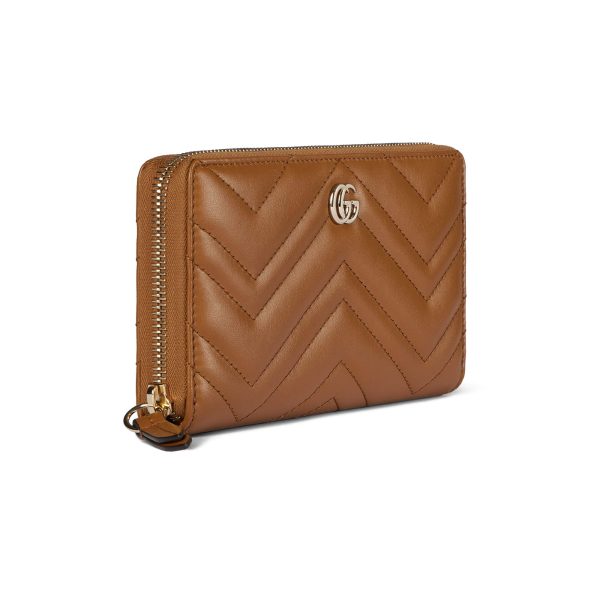 Gucci GG Marmont Zip Around Wallet - Image 2