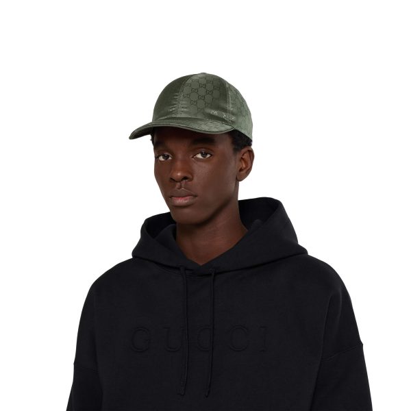 Gucci GG Nylon Baseball Hat - Image 4