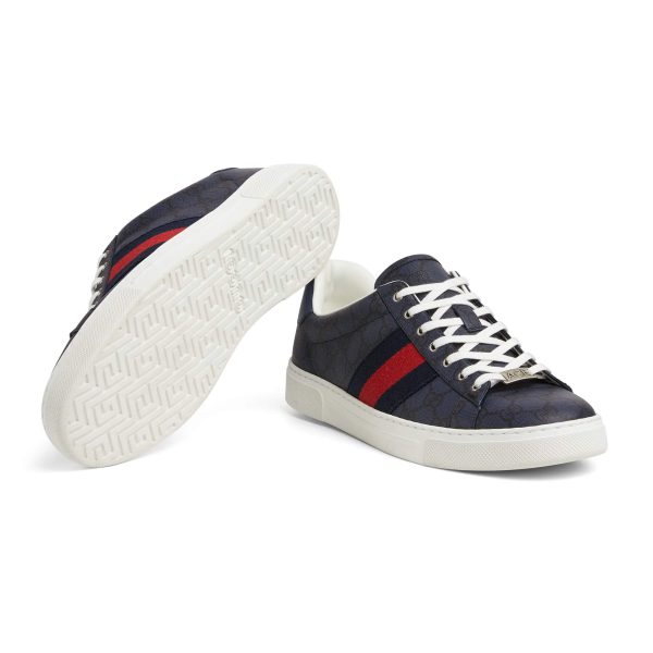 Gucci Men’s Gucci Ace Sneaker With Web - Image 5