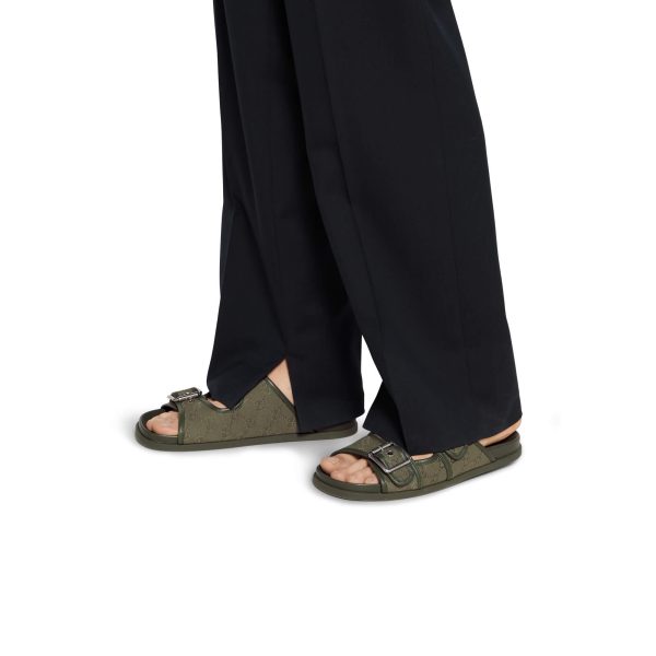 Gucci Men's Slide Sandal With Buckles - Image 6