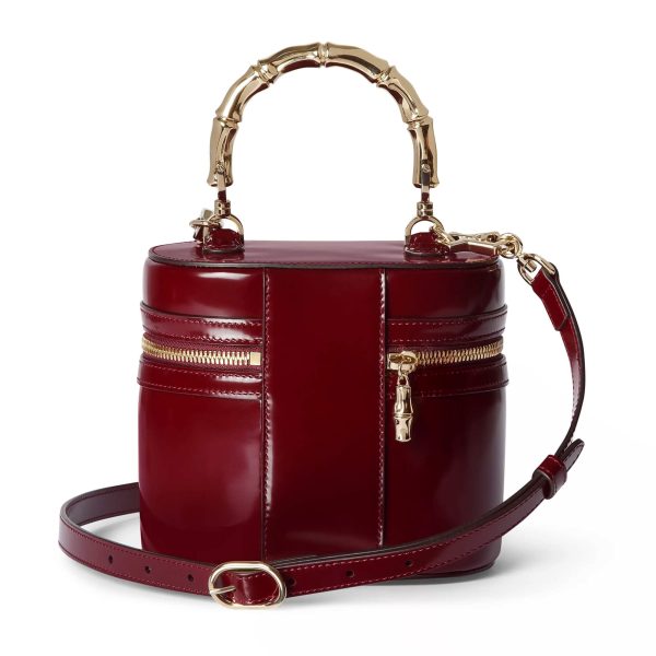 Gucci Mini Vanity Bag With Bamboo Handle - Image 4