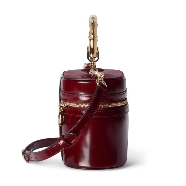 Gucci Mini Vanity Bag With Bamboo Handle - Image 3