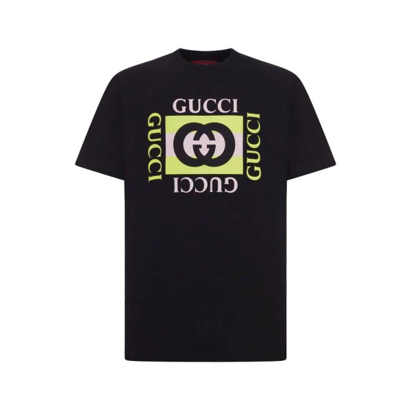 Gucci Printed Cotton Jersey T-shirt