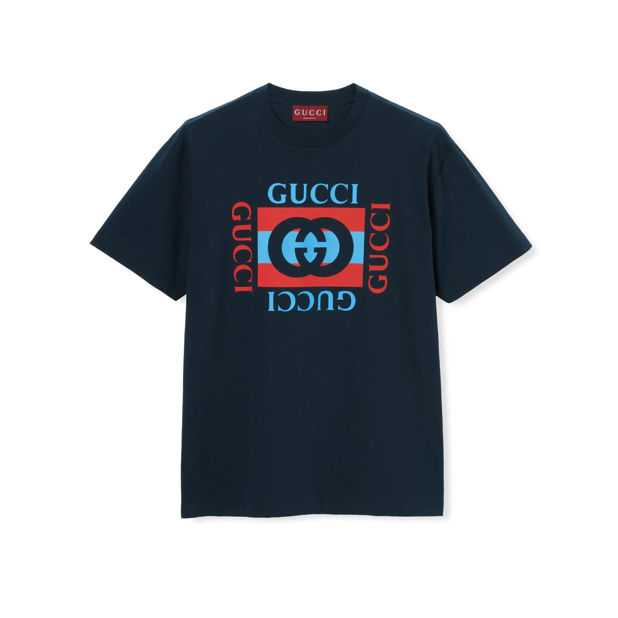 Gucci Printed Cotton Jersey T-shirt at Enigma Boutique