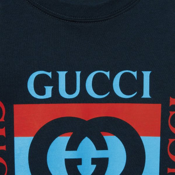 Gucci Printed Cotton Jersey T-shirt - Image 5