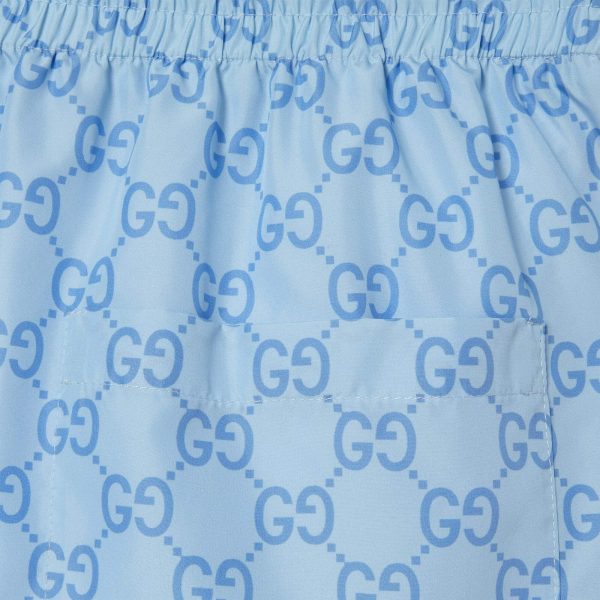 Gucci Printed Poplin Tech Swim Shorts - Image 4
