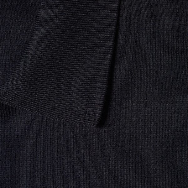 Gucci Silk Cotton Knit Polo Shirt - Image 6