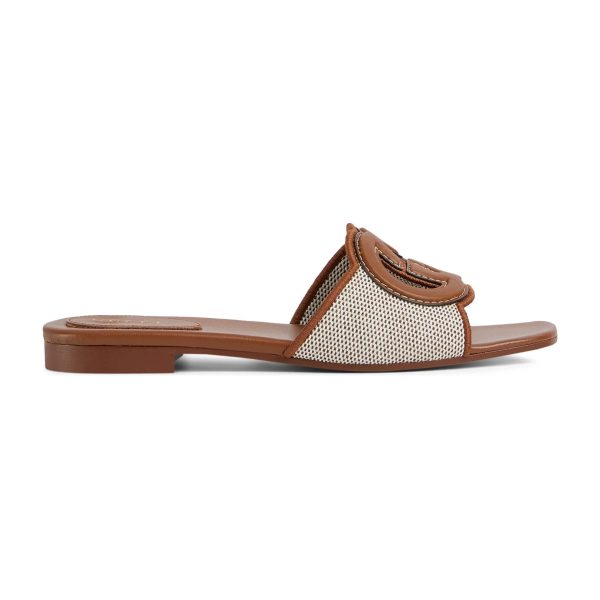 Gucci Women’s Interlocking G Slide Sandal - Image 2