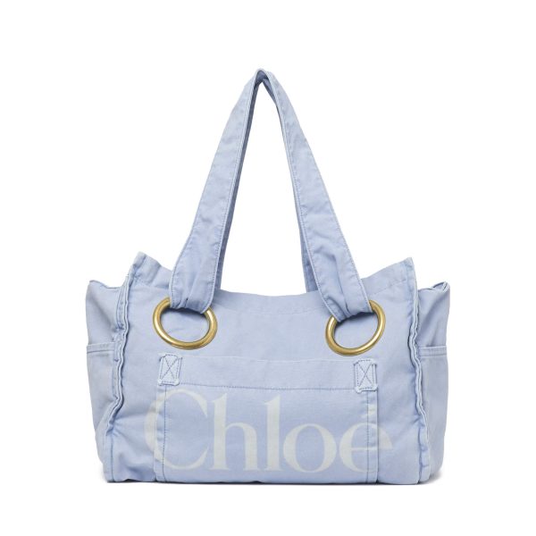 Chloé Plage Tote Bag In Cotton