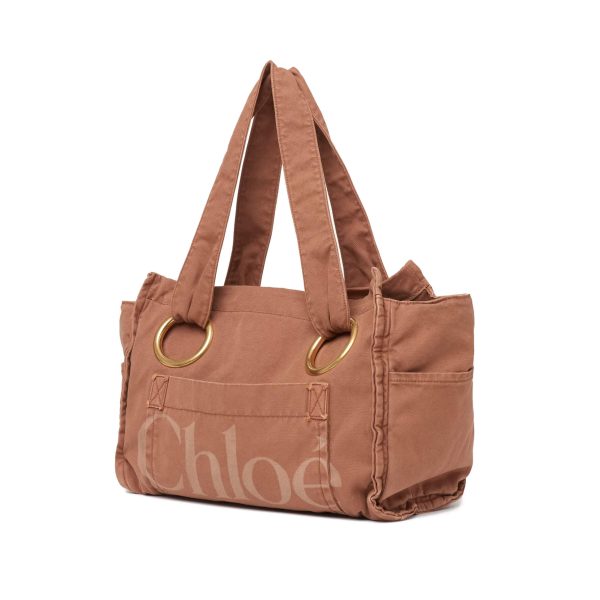 Chloé Plage Tote Bag In Cotton - Image 2