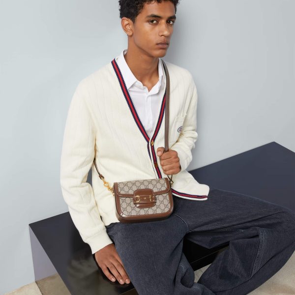 Gucci Horsebit 1955 Small Shoulder Bag - Image 13