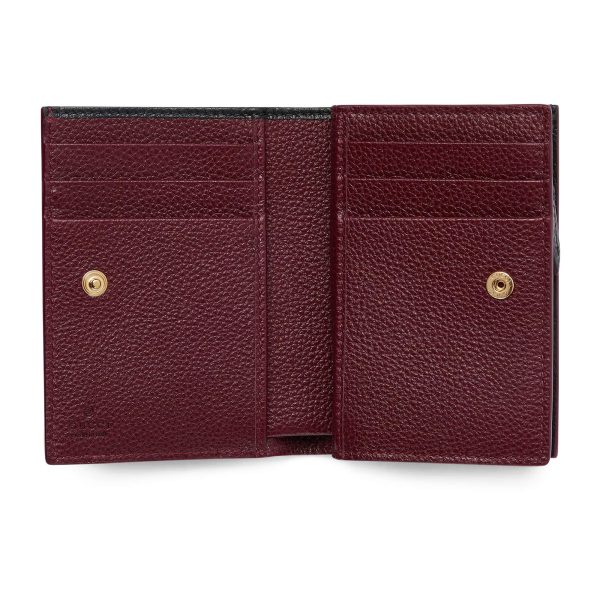 Gucci Bi-color GG Marmont Small Wallet - Image 3