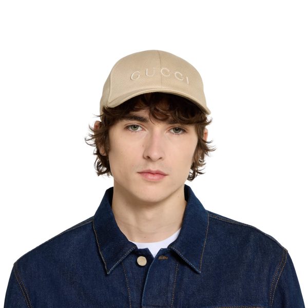 Gucci Cotton Baseball Hat With Embroidery - Image 4