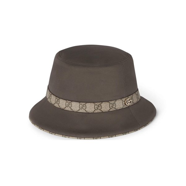 Gucci Cotton Fedora With Double G