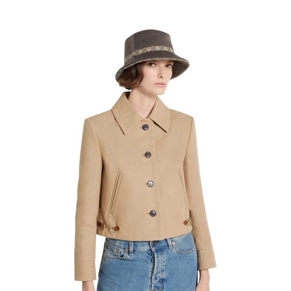 Gucci Cotton Fedora With Double G - Image 5