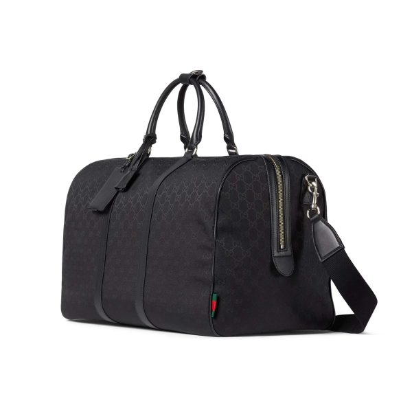 Gucci GG Canvas Large Duffle Bag - Image 2