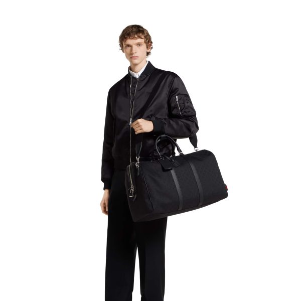 Gucci GG Canvas Large Duffle Bag - Image 8