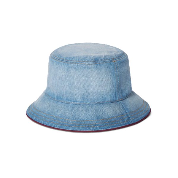 Gucci Denim Denim Bucket Hat - Image 3