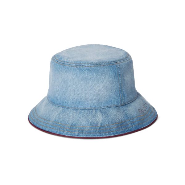 Gucci Denim Denim Bucket Hat