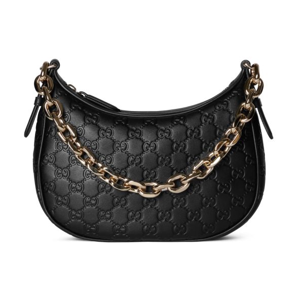 Gucci GG Emblem Medium Shoulder Bag
