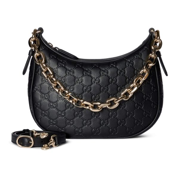 Gucci GG Emblem Medium Shoulder Bag - Image 4