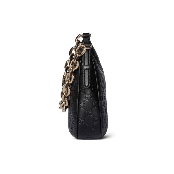 Gucci GG Emblem Medium Shoulder Bag - Image 6