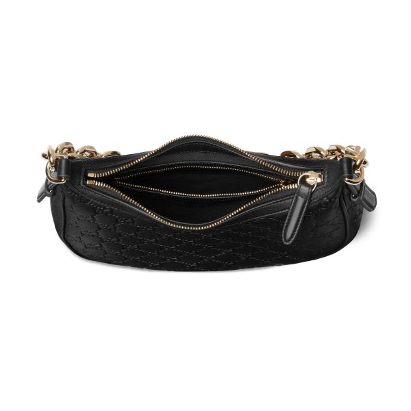 Gucci GG Emblem Medium Shoulder Bag - Image 5