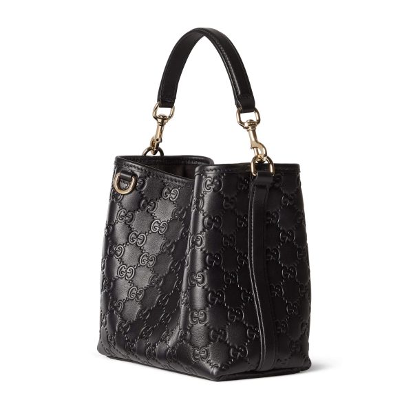Gucci GG Emblem small bucket bag - Image 2