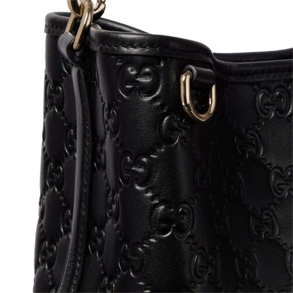 Gucci GG Emblem small bucket bag - Image 7
