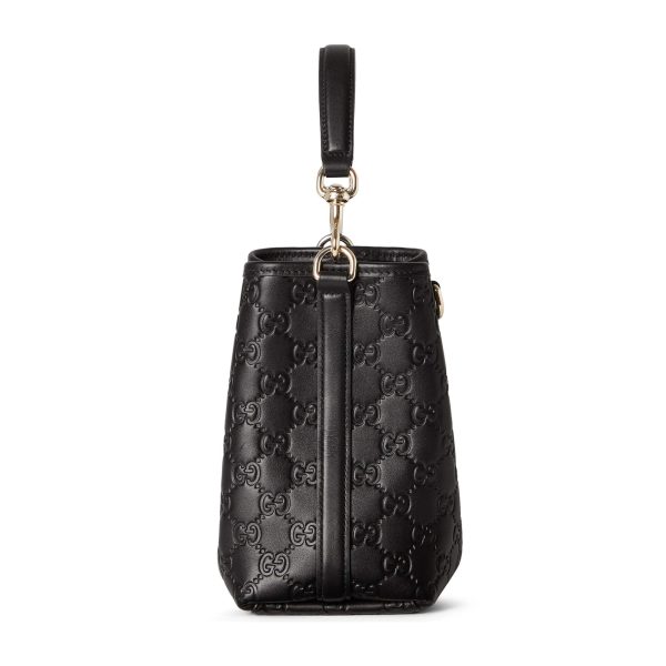 Gucci GG Emblem small bucket bag - Image 5