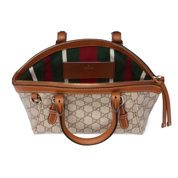 Gucci GG Emblem Small Top Handle Bag - Image 4