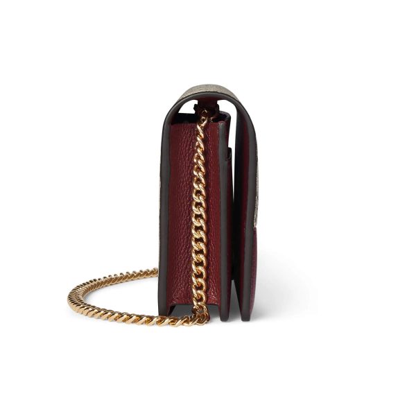 Gucci GG Marmont Bi-color Wallet On Chain - Image 4