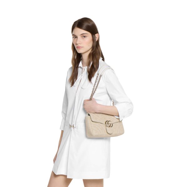 Gucci GG Marmont Medium Shoulder Bag - Image 6