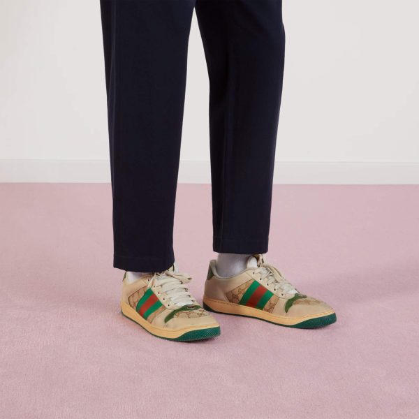 Gucci Men's Screener GG Sneaker - Image 6