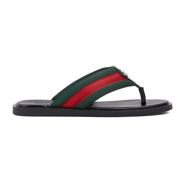 Gucci Men's Thong Sandal With Interlocking G - Image 2