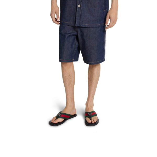 Gucci Men's Thong Sandal With Interlocking G - Image 6