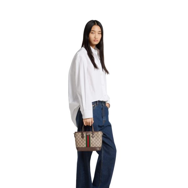 Gucci Ophidia Small Tote Bag - Image 8