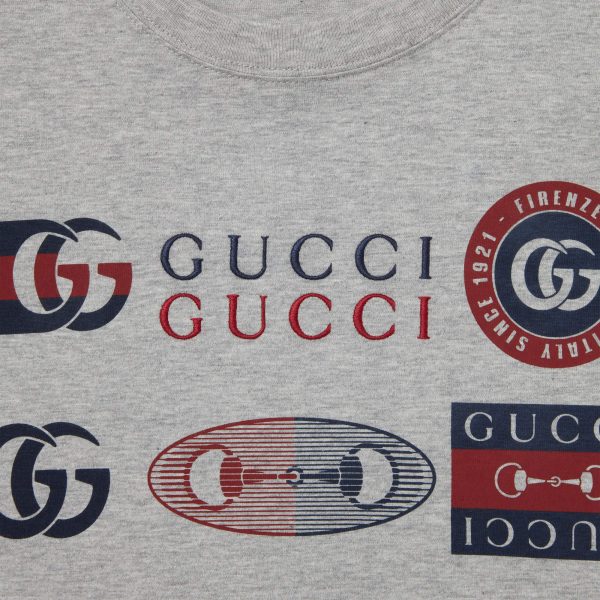 Gucci Printed Cotton Jersey T-shirt - Image 2