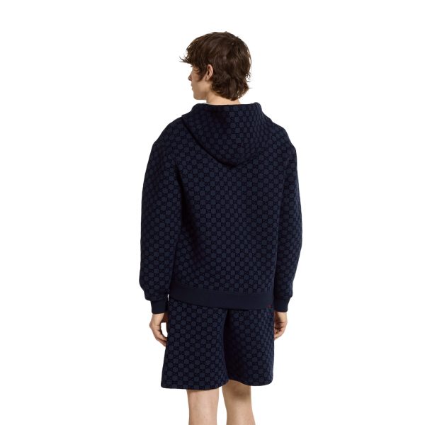 Gucci Printed Double Jersey Viscose Zip Jacket - Image 3