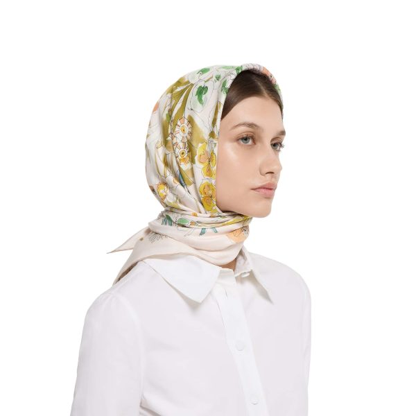 Gucci Printed Silk Twill Carré - Image 3