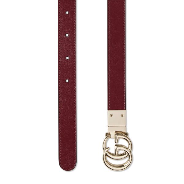 Gucci GG Marmont Reversible Thin Belt - Image 4