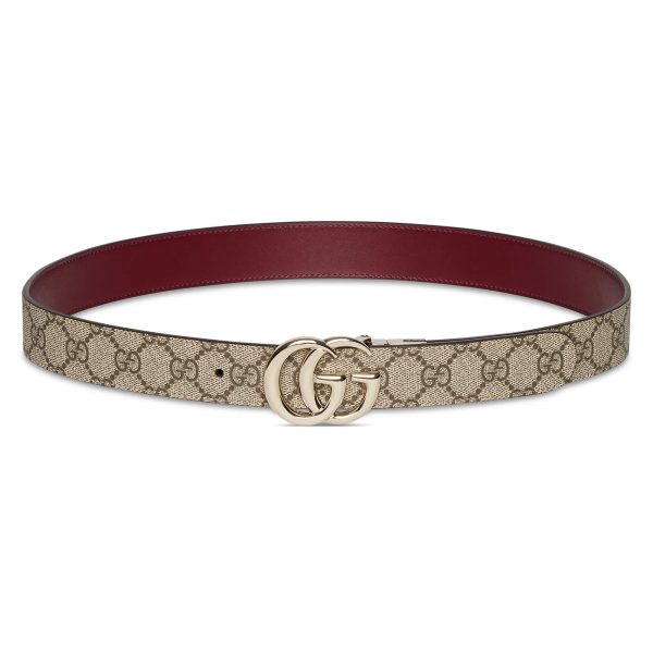 Gucci Reversible GG Marmont Wide Belt