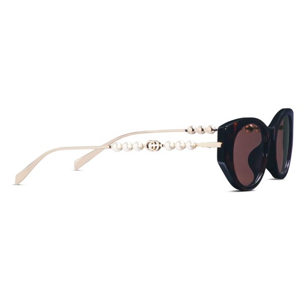 Gucci Low Nose Bridge Fit Sunglasses - Image 2