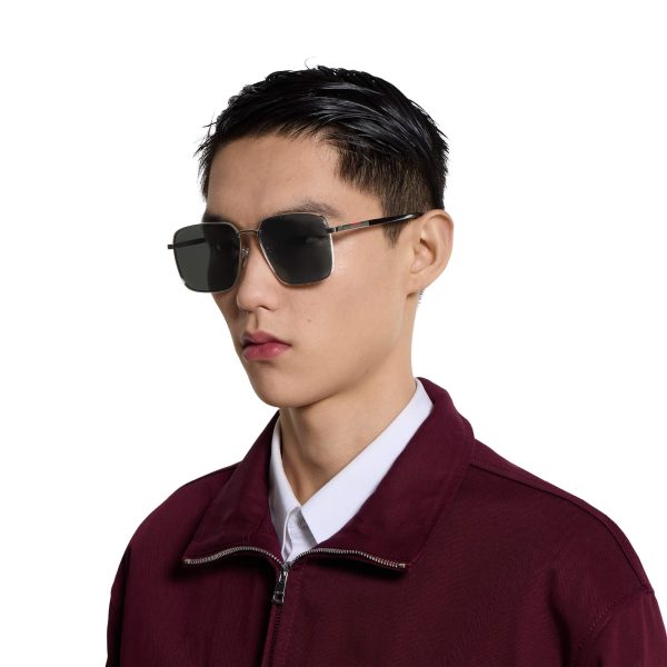 Gucci Low Nose Bridge Fit Sunglasses - Image 3