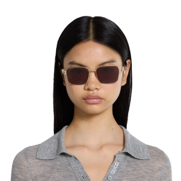 Gucci Square Frame Sunglasses - Image 3