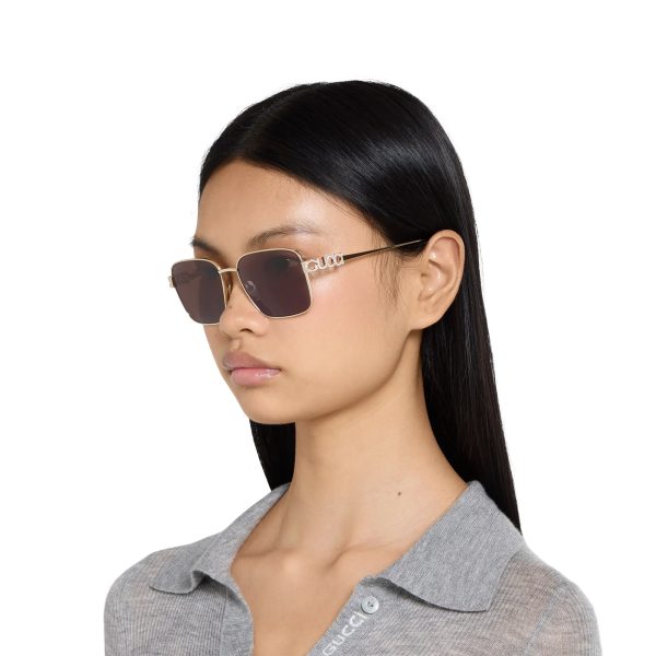 Gucci Square Frame Sunglasses - Image 4
