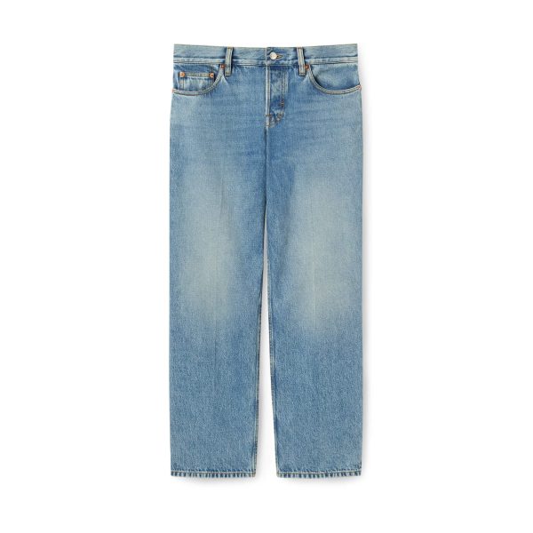 Gucci Straight Fit Denim Pants