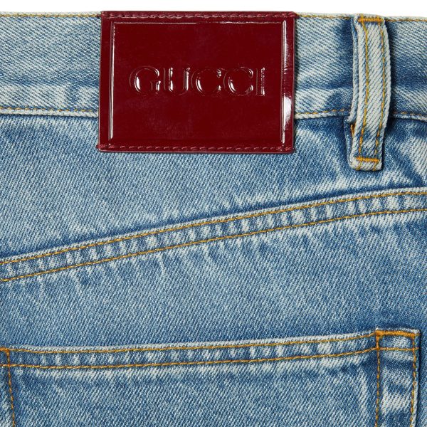 Gucci Straight Fit Denim Pants - Image 5