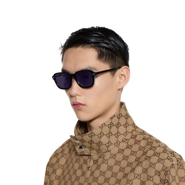 Gucci Low Nose Bridge Fit Sunglasses - Image 3